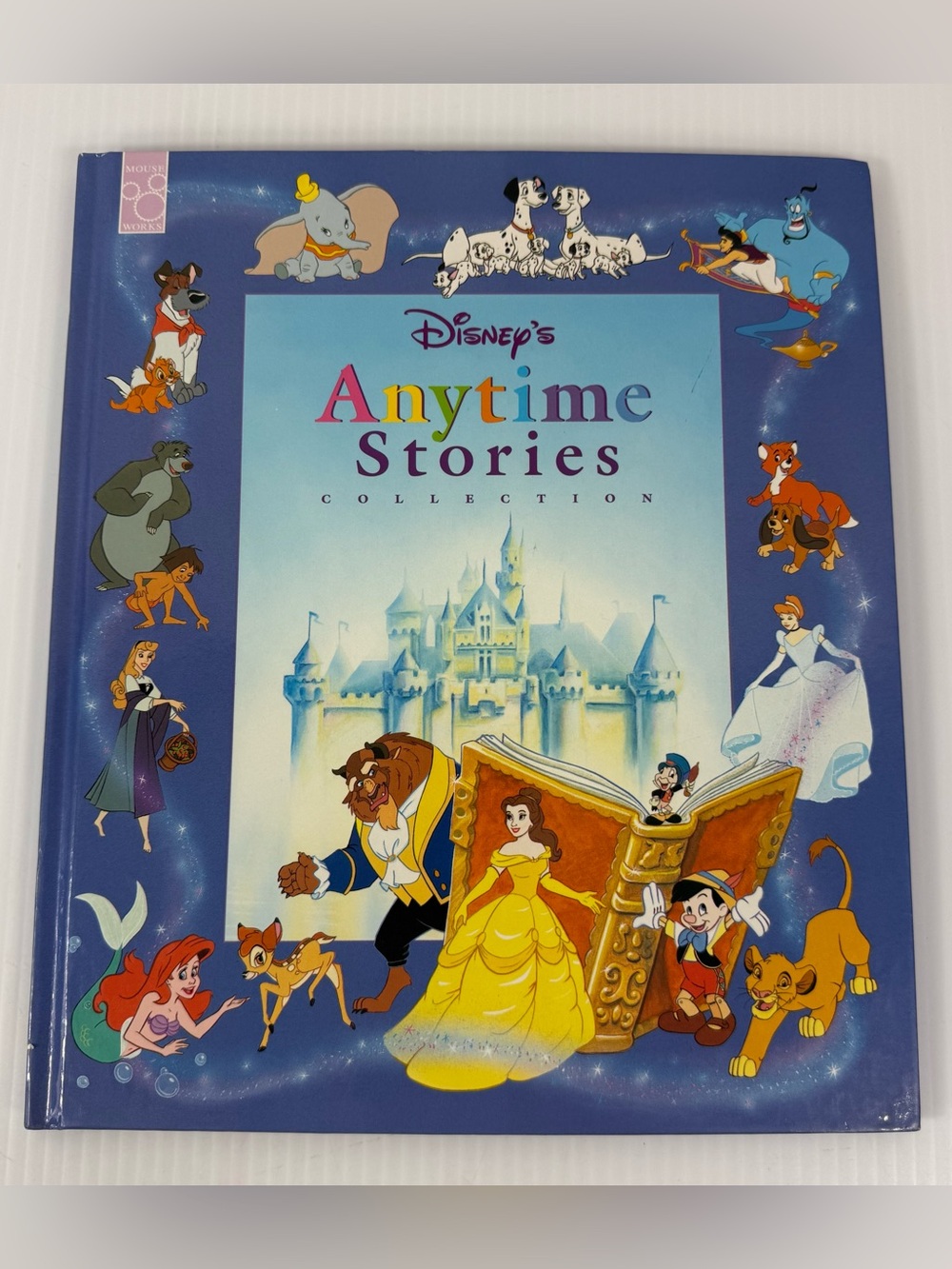 Disney's Anytime Stories Collection Mouse Works Vtg 1996 First Print Hardcover